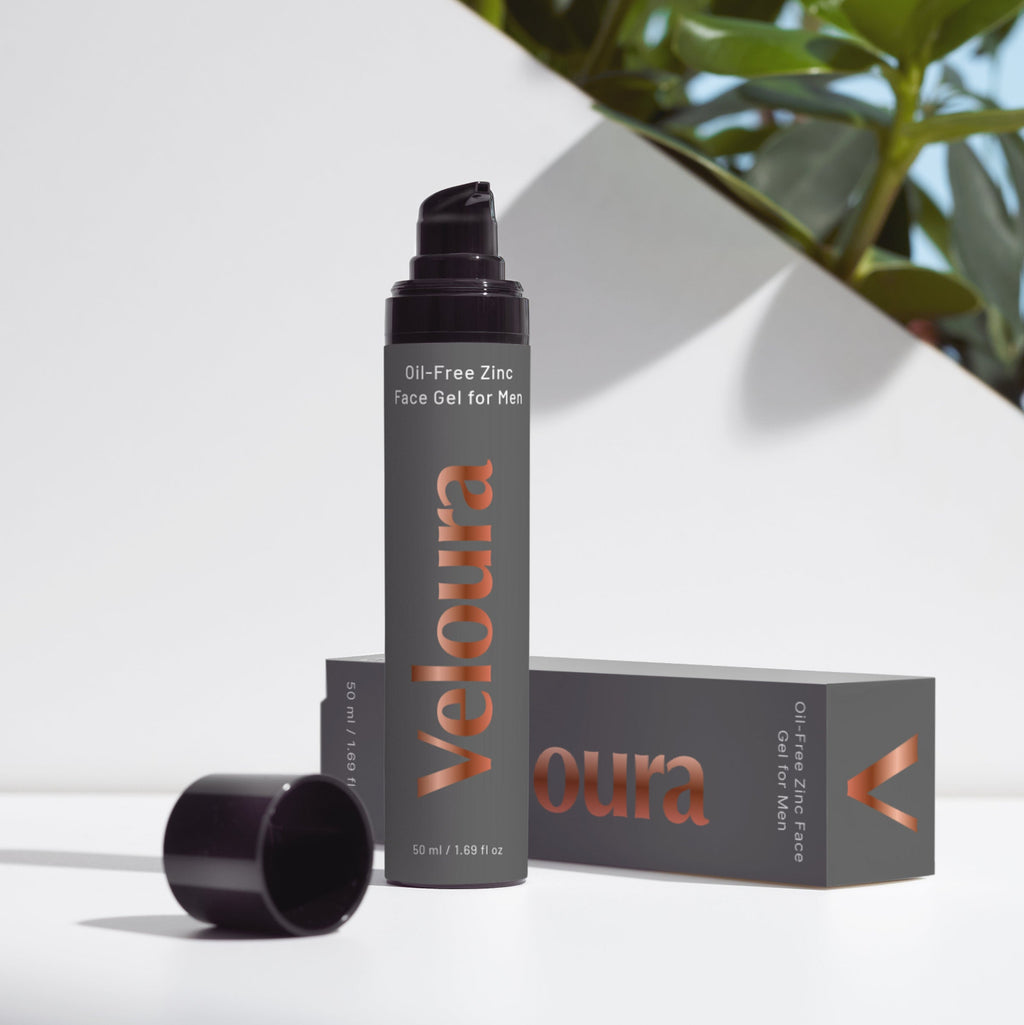 Oil-Free Zinc Face Gel for Men