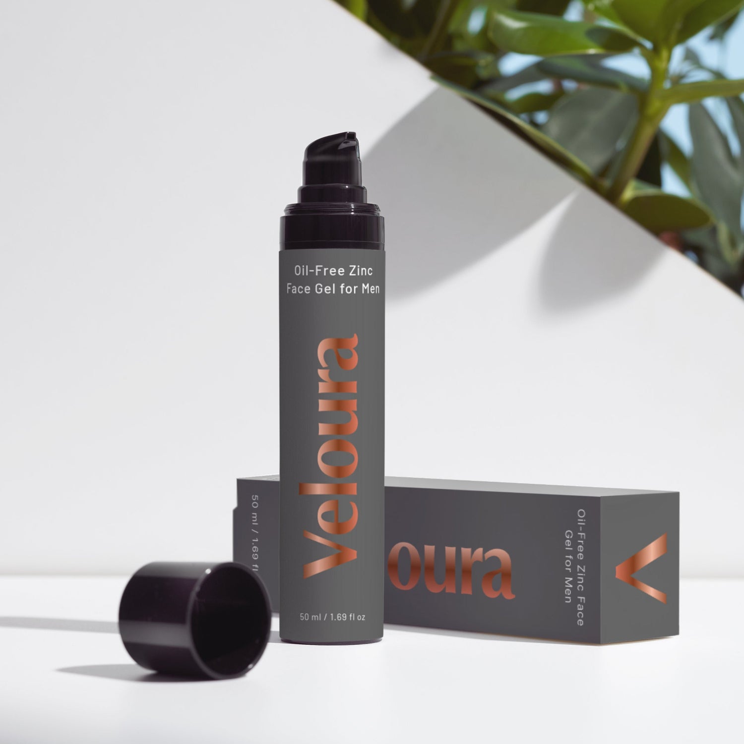 Oil-Free Zinc Face Gel for Men