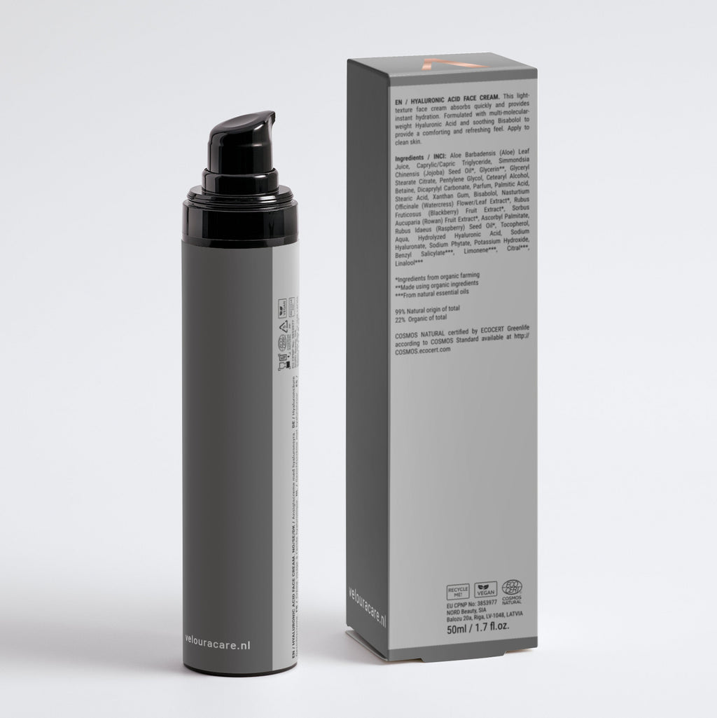 Hyaluronic Acid Face Cream for Men
