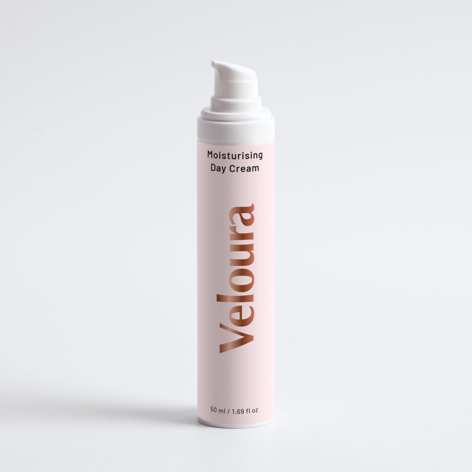 Veloura Moisturizing dagcreme in luxe airless flesje 50 ml