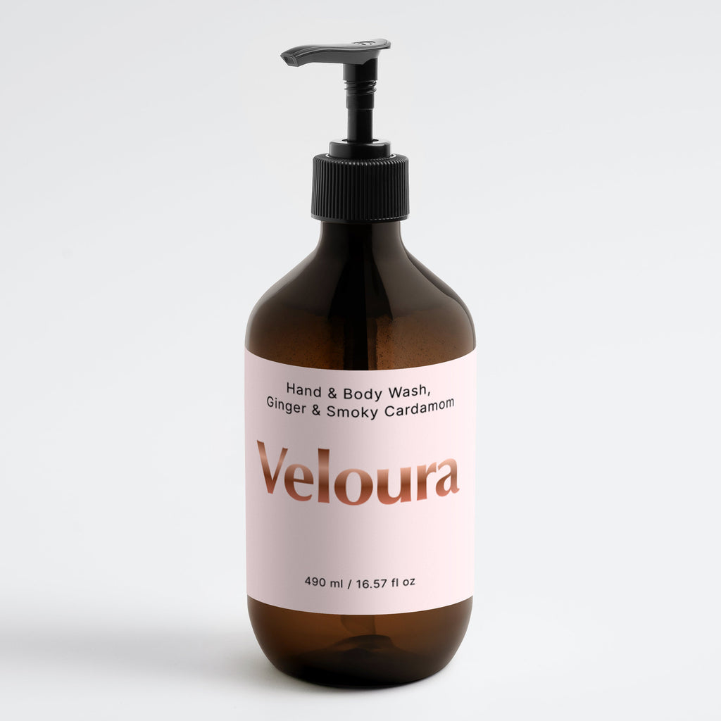 Hand & Body Wash, Ginger & Smoky Cardamom